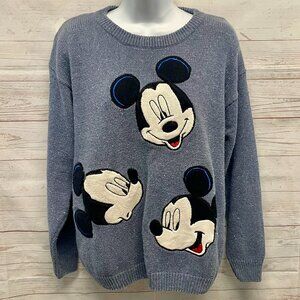 Vintage Disney Mickey Unlimited Jerry Leigh Mickey Mouse Sweater